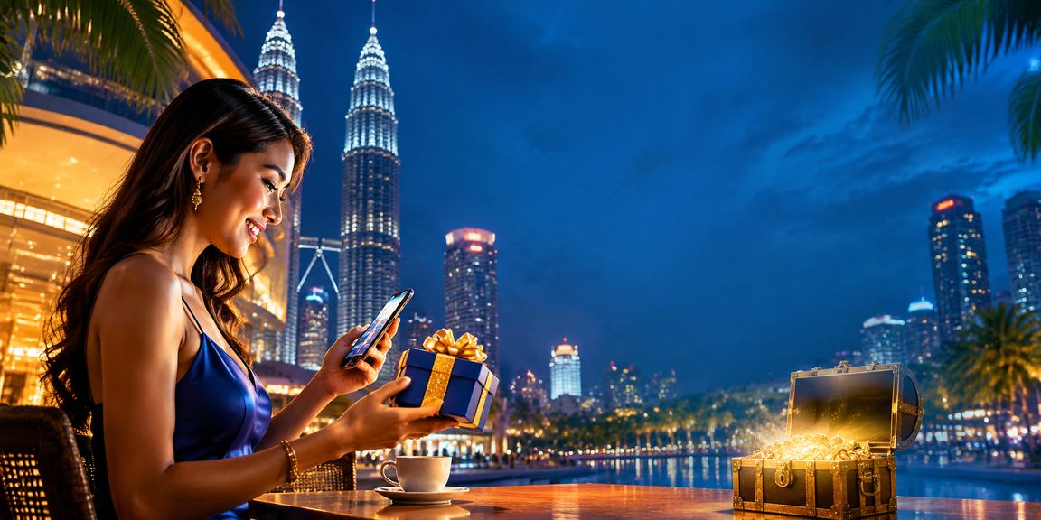 Ahli VIP tube8 menikmati ganjaran eksklusif melalui telefon pintar di Kuala Lumpur